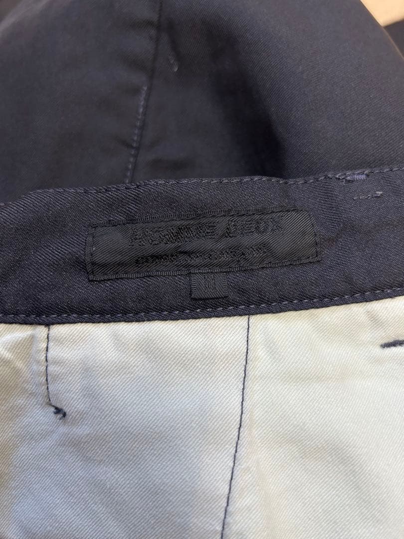 COMME des GARCONS HOMME DEUX ポリ縮絨加工 Mパンツ