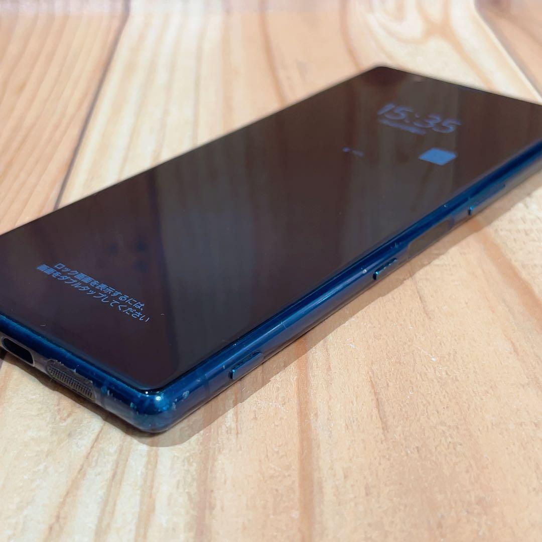 SIMフリー 本体 Xperia 5 SO-01M 64GB 148G4 ブルー