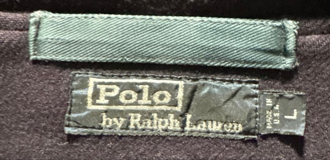 90s Ralph Lauren duffle coat USA製　ネイビー　L