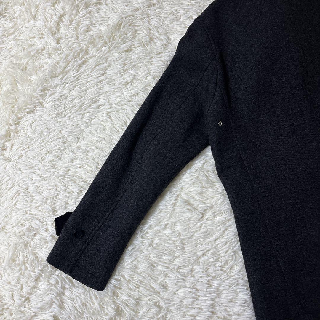 【美品】SHIPS SUPER140'S ウール メルトン キルティング M