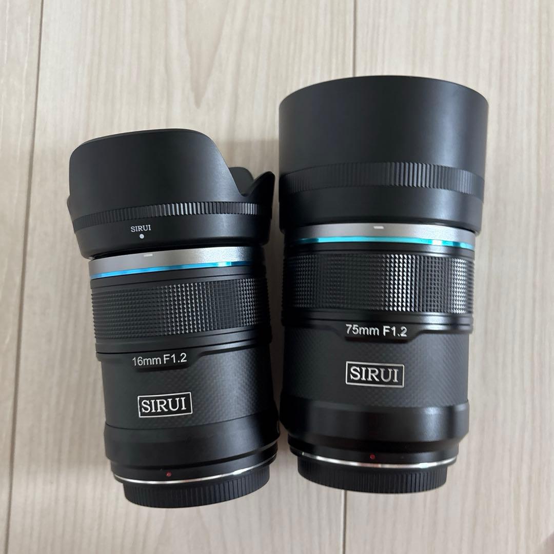 SIRUI Sniper series 16mm 75mm f1.2 Zマウント