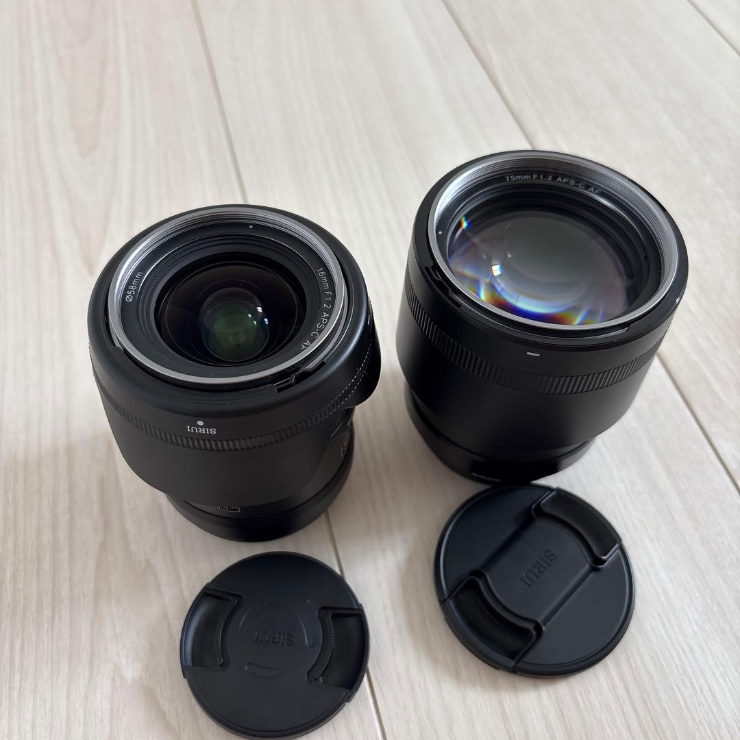 SIRUI Sniper series 16mm 75mm f1.2 Zマウント