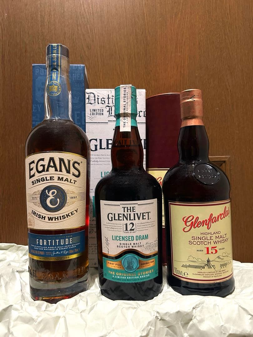 【★レア品★】シェリー系ウイスキー3本セット