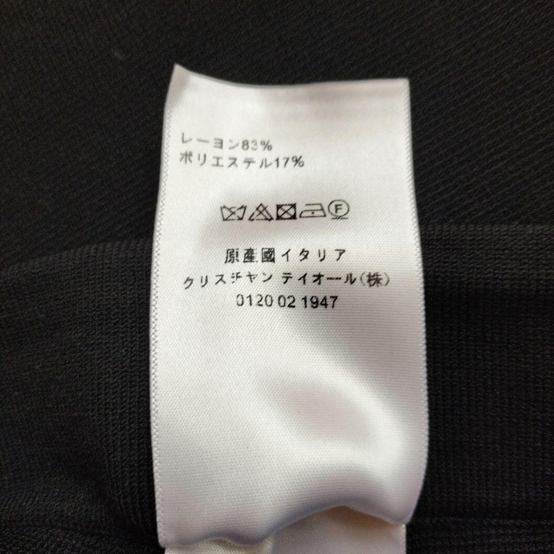 CD クリスチャンディオール　美品ロゴニットショートパン　36　黒