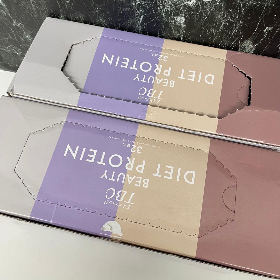 TBC ビューティダイエット プロテイン 32袋 2箱