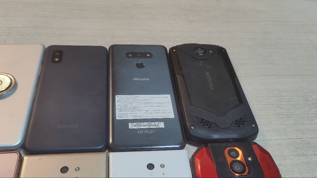 まとめ売り12台 スマートフォン本体セット通電確認済み