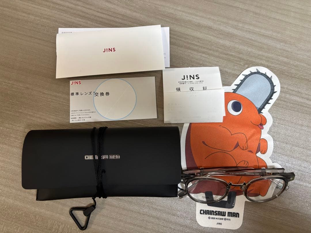 JINS メガネ チェンソーマン パワー