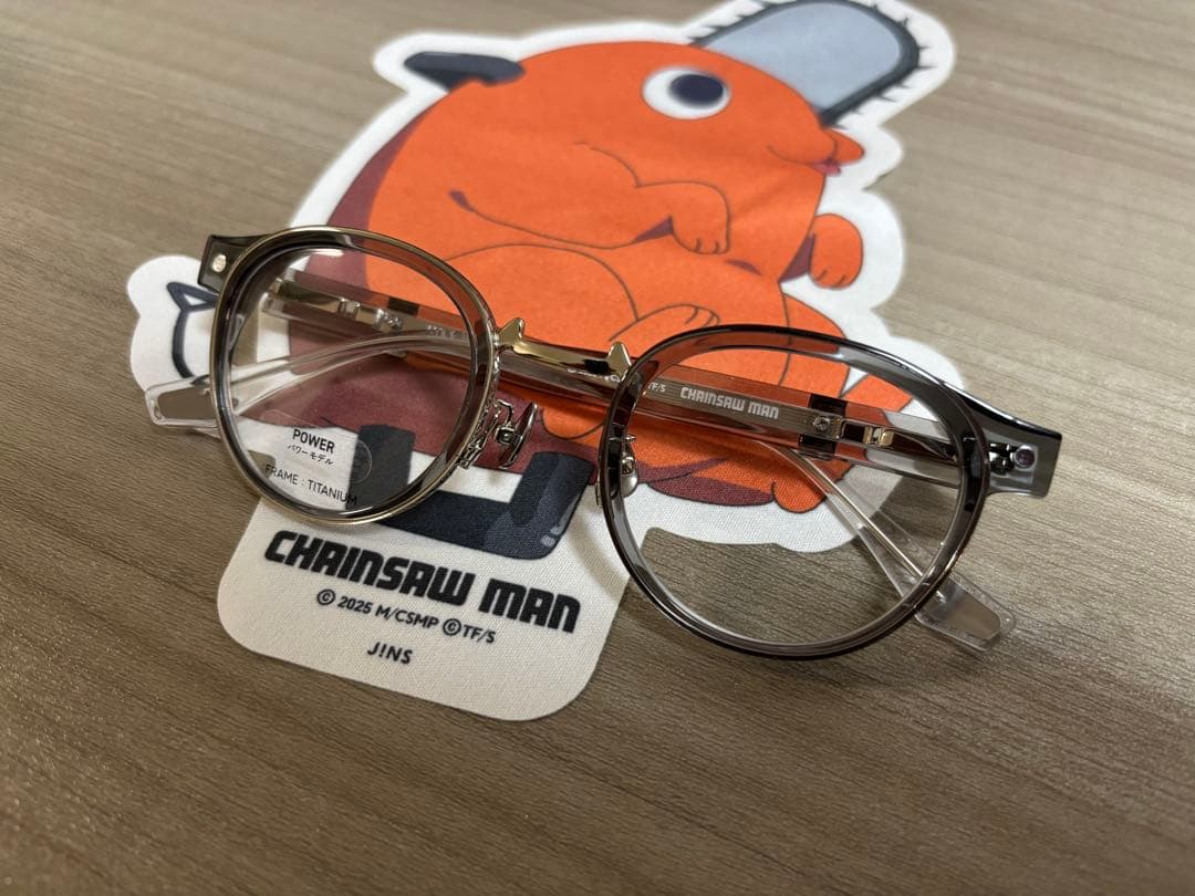 JINS メガネ チェンソーマン パワー