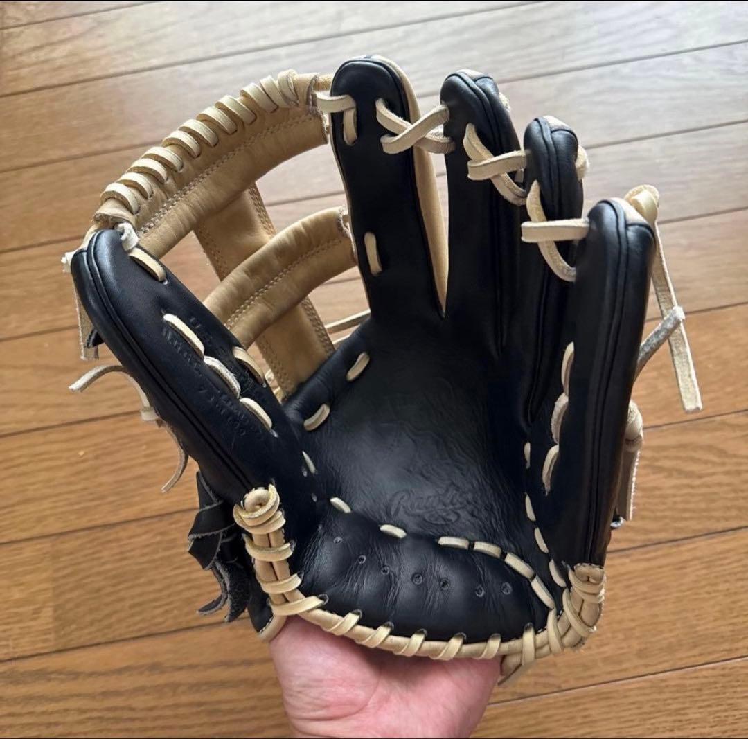 Rawlings 軟式グローブ ベージュ/黒