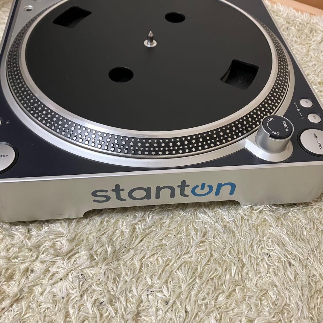 【人気商品】Stanton T.80 ターンテーブル　通電、回転確認