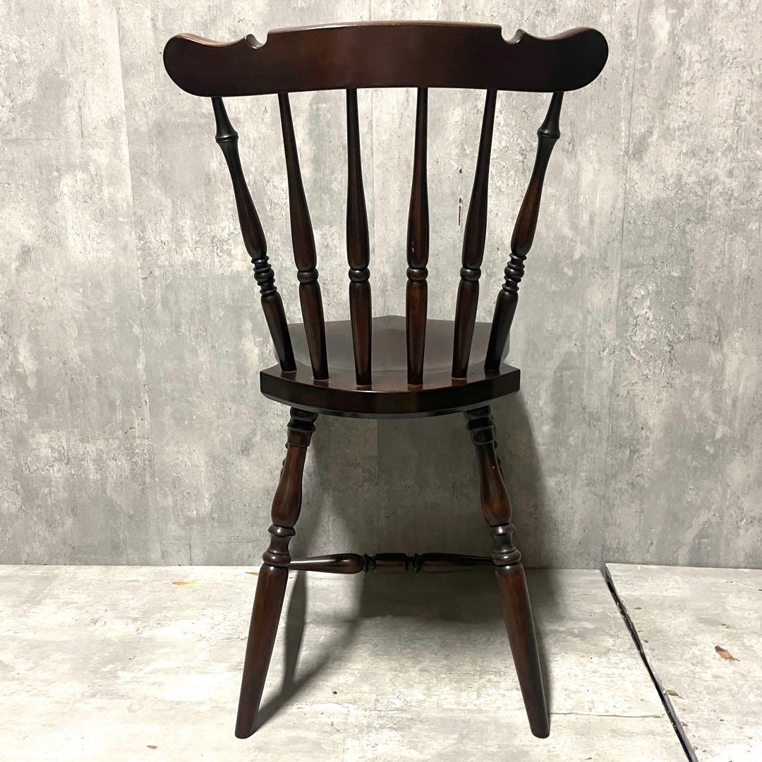 Bubu  松本民芸家具 SP型 スピンドルチェア① 銘入り