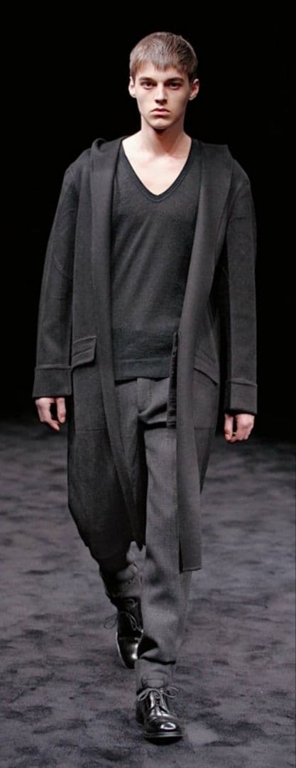 09FW ファッションショー　モヘアニット