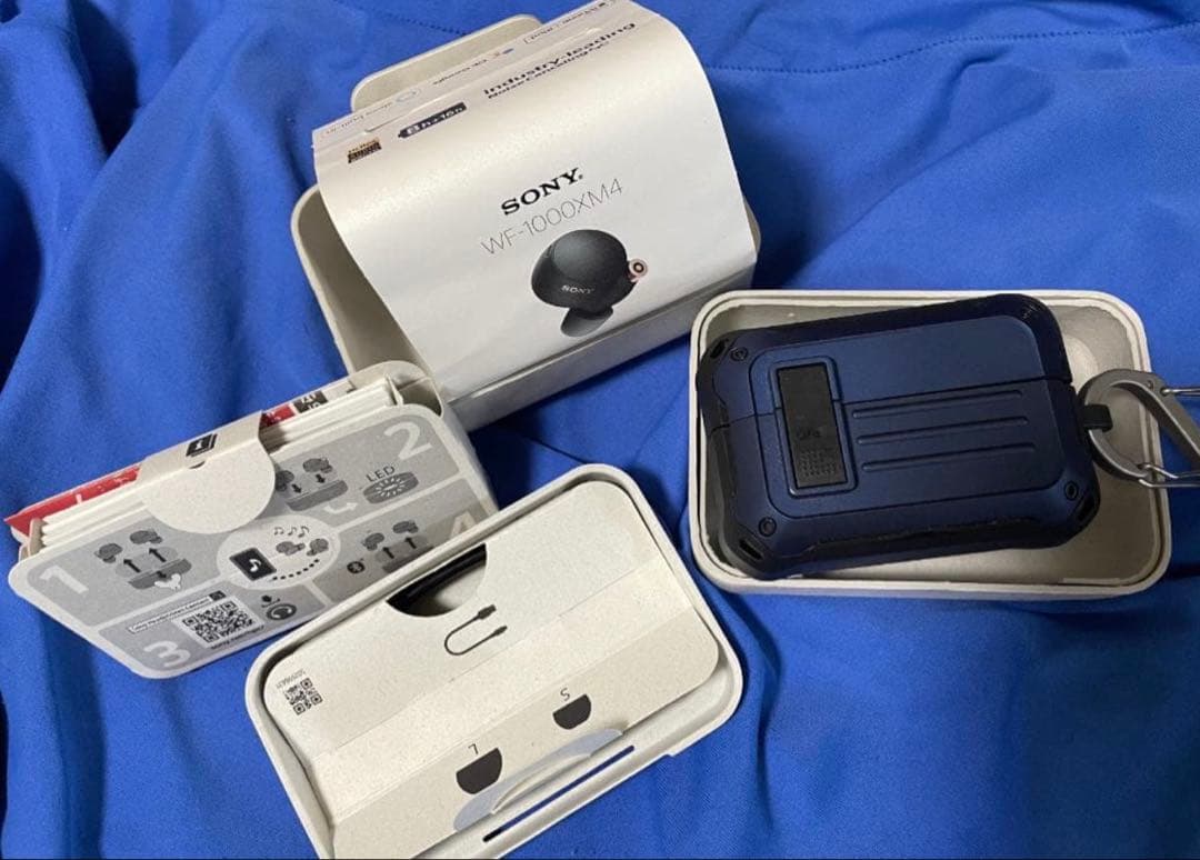 Sony WF-1000XM4 ブラック + ケース 完動品