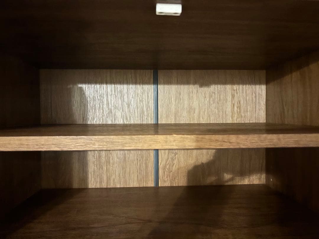 ニトリ ヴィンテージテイストのごみ箱上ラック スリム(WAL)