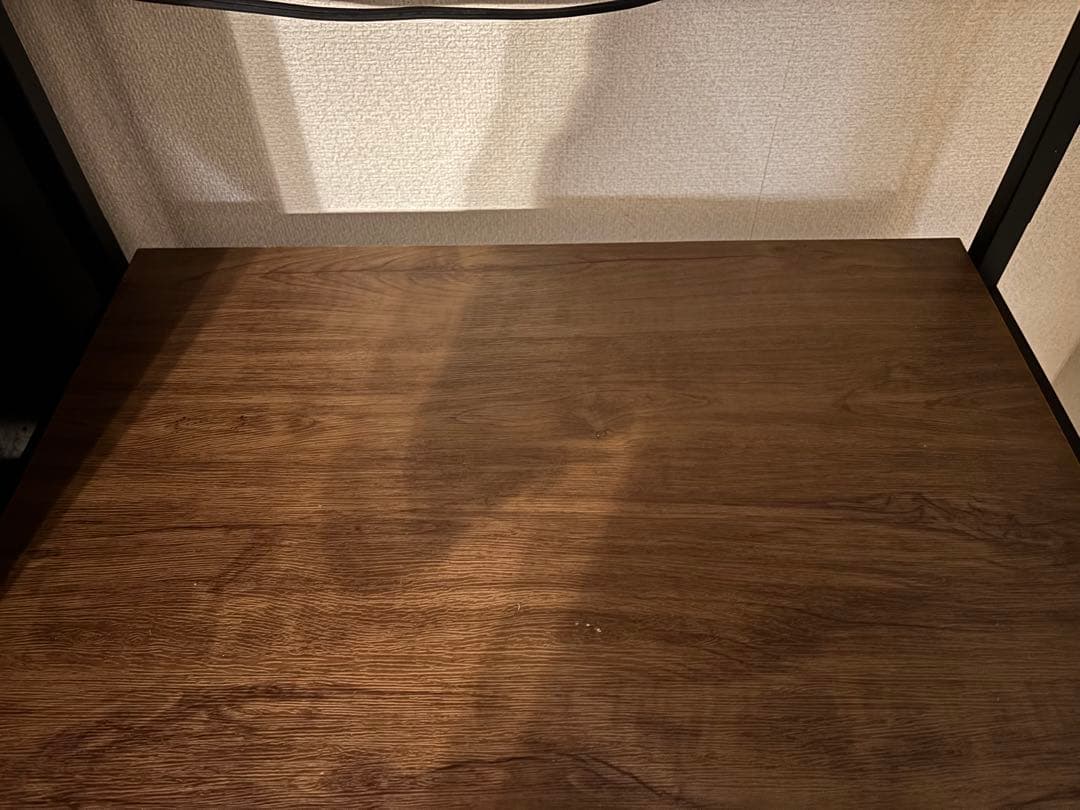 ニトリ ヴィンテージテイストのごみ箱上ラック スリム(WAL)