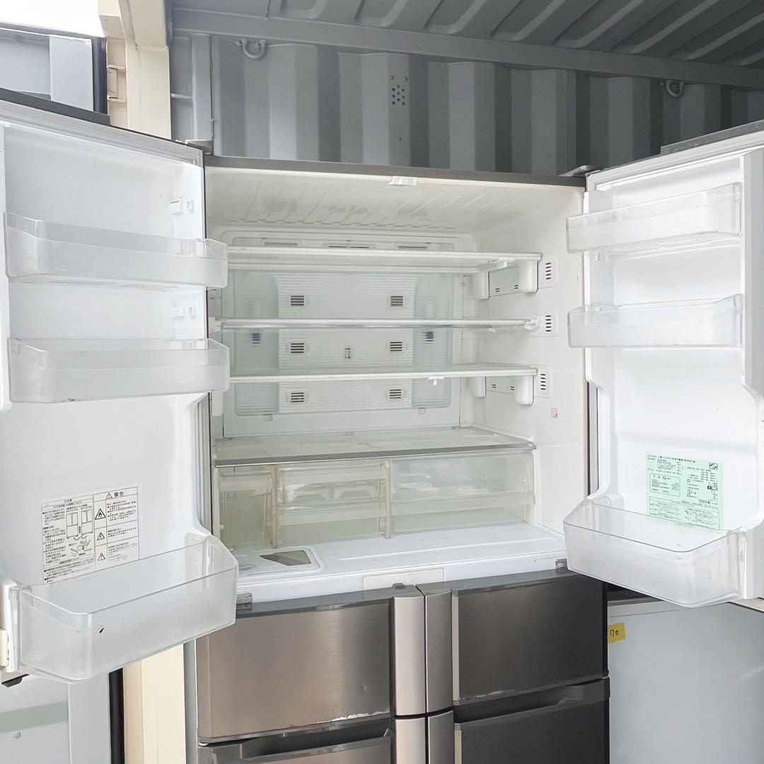 取付無料！完動品！三菱545L スタイリッシュブラウン6ドア冷蔵庫