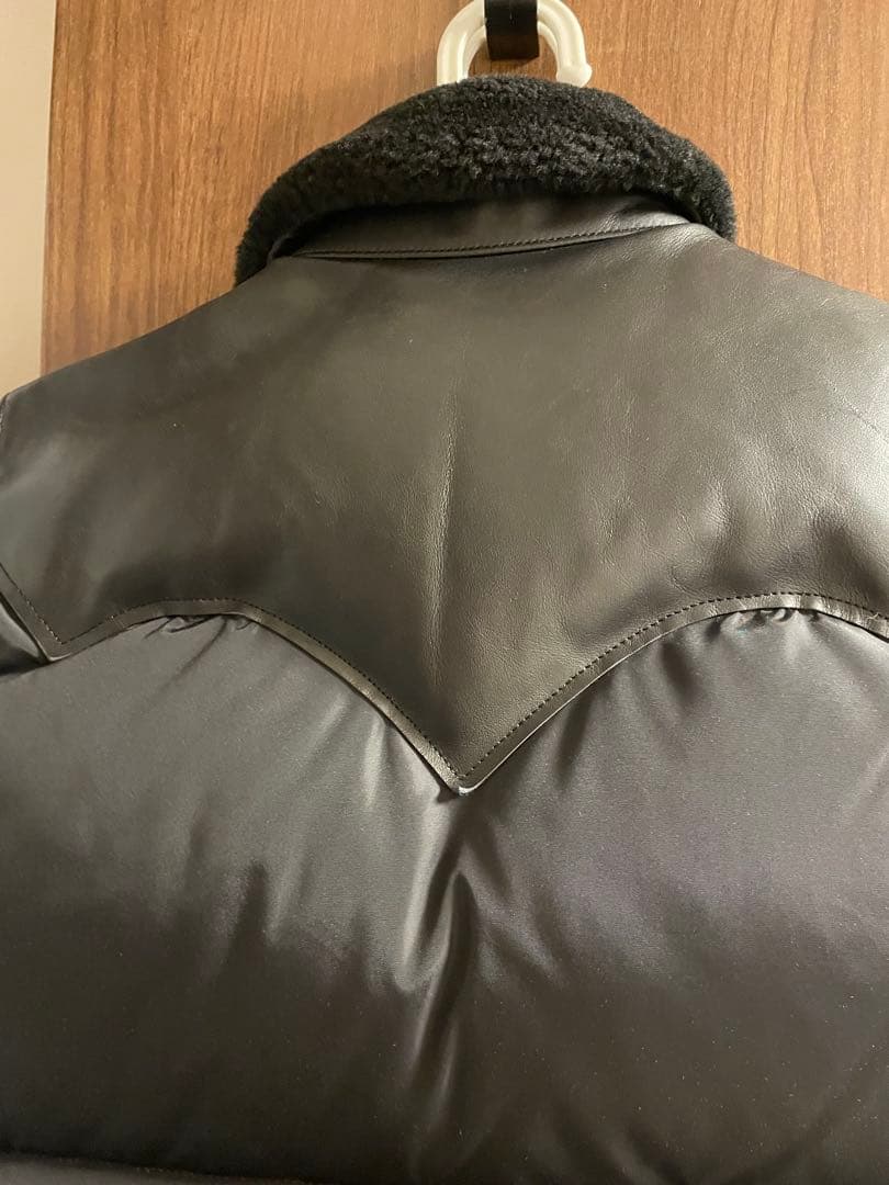 【美品】ロッキーマウンテンダウンベスト黒 38