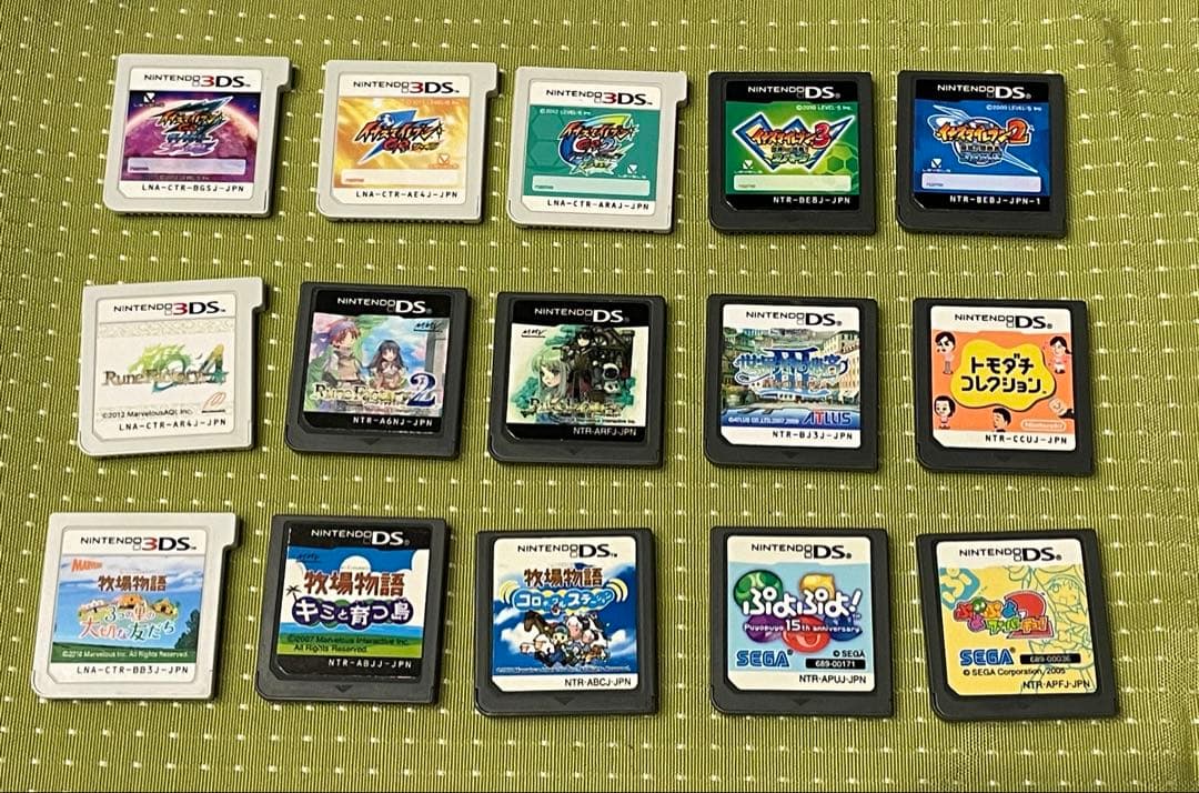ソフトまとめ売り　【3DS/DS/GBA】