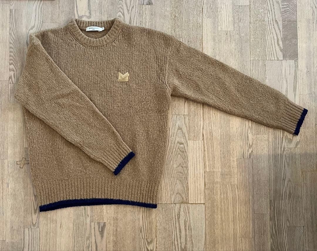 ☆極美品！☆MAISON KITSUNÉ ベージュ　ニットセーター　Mサイズ