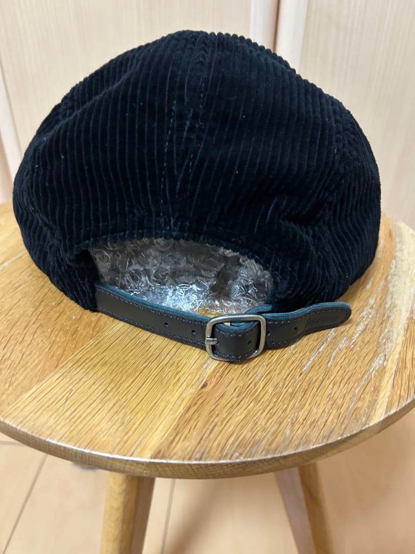 帽子 Supreme Corduroy Camp Cap black 24FW