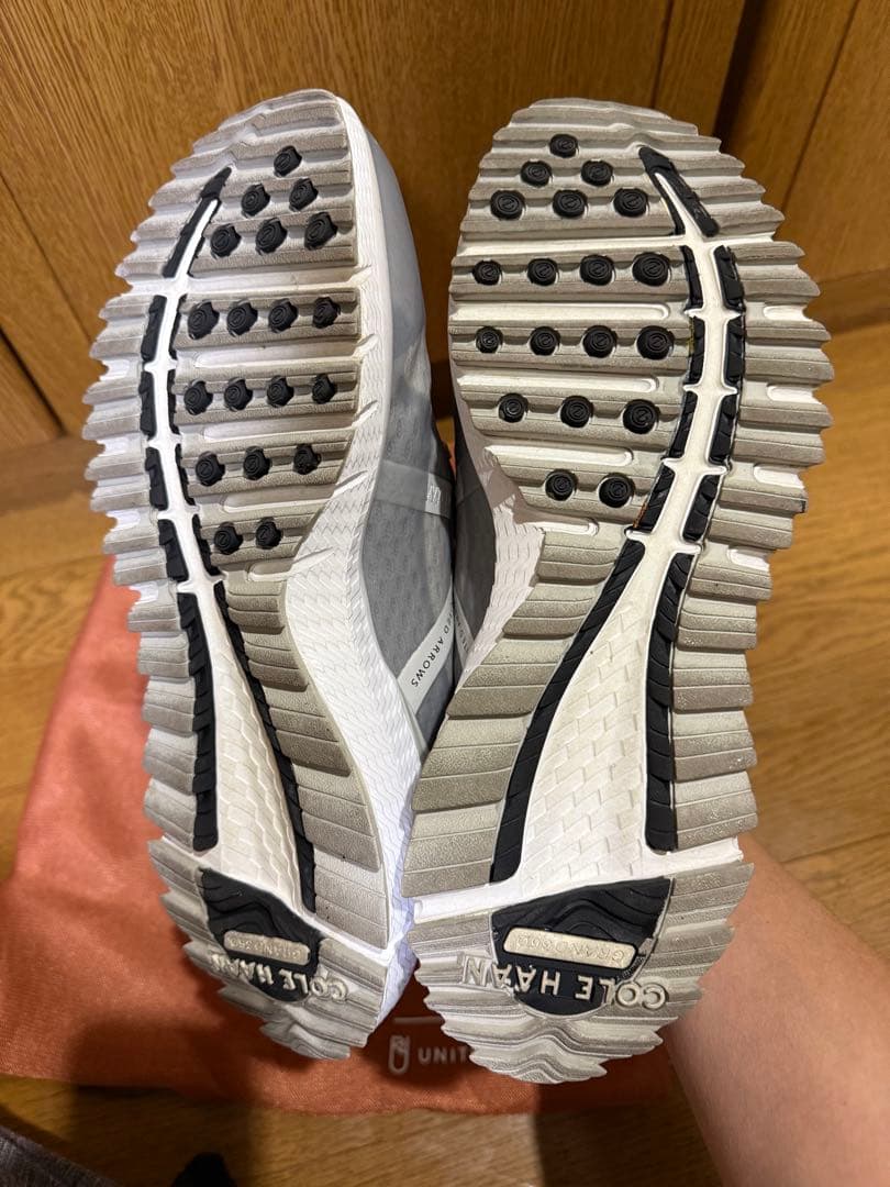 COLE HAAN GOLF シューズ グレー 収納袋付き