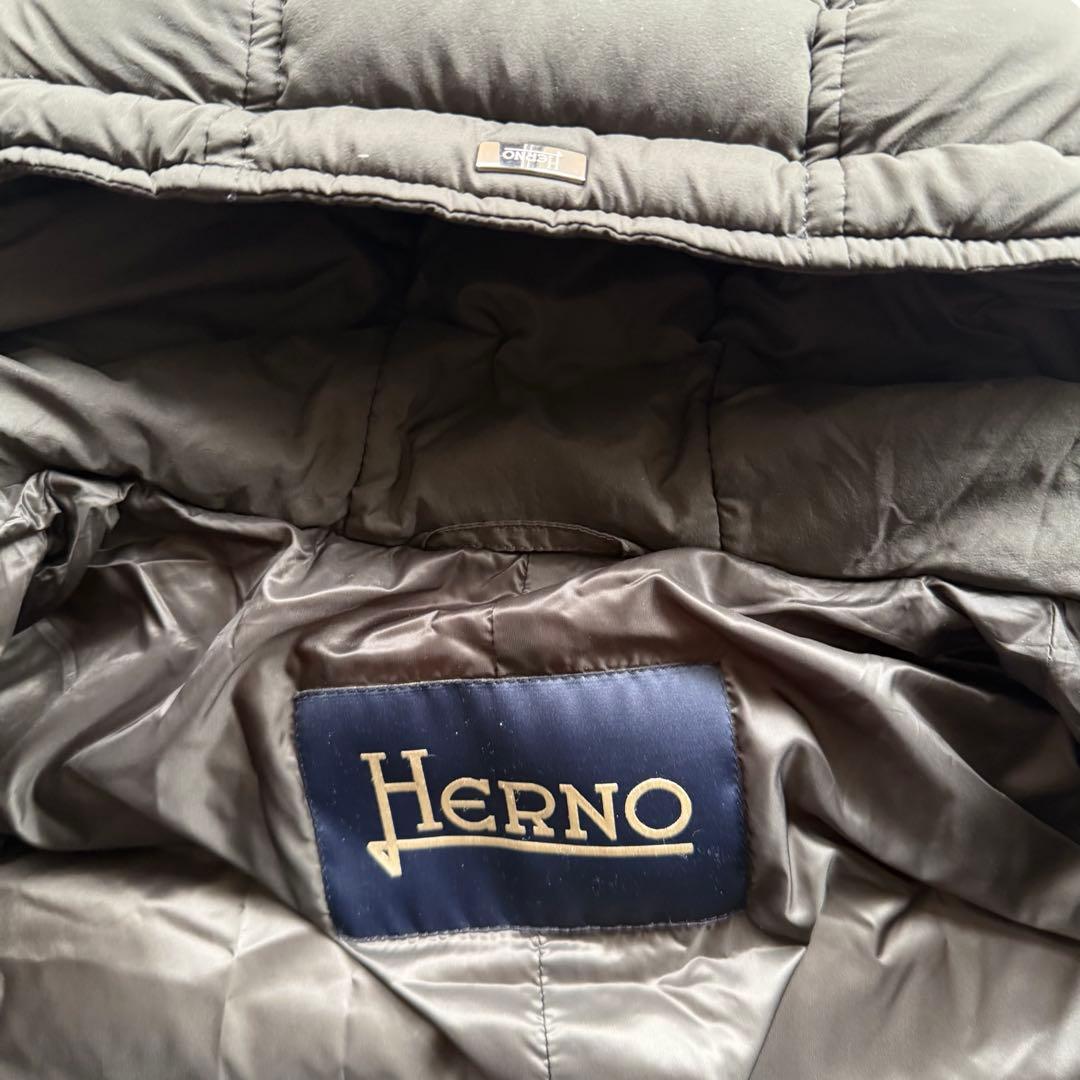 【高級⭐️軽量⭐️定価15万】Henro n-3b ダウンジャケット　ヘルノ　カーキ