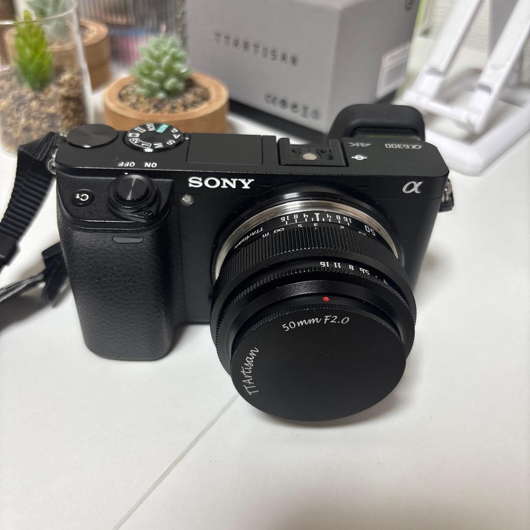 SONY α デジタルカメラ 50mm F2.0レンズ付き
