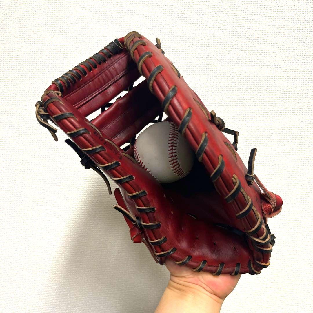 987 アシックス ゴールドステージ 型抜群 即戦力 硬式 ファーストミット