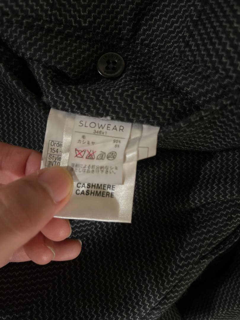 美品 Incotex インコテックス スラックス サイズ48 カシミヤ混