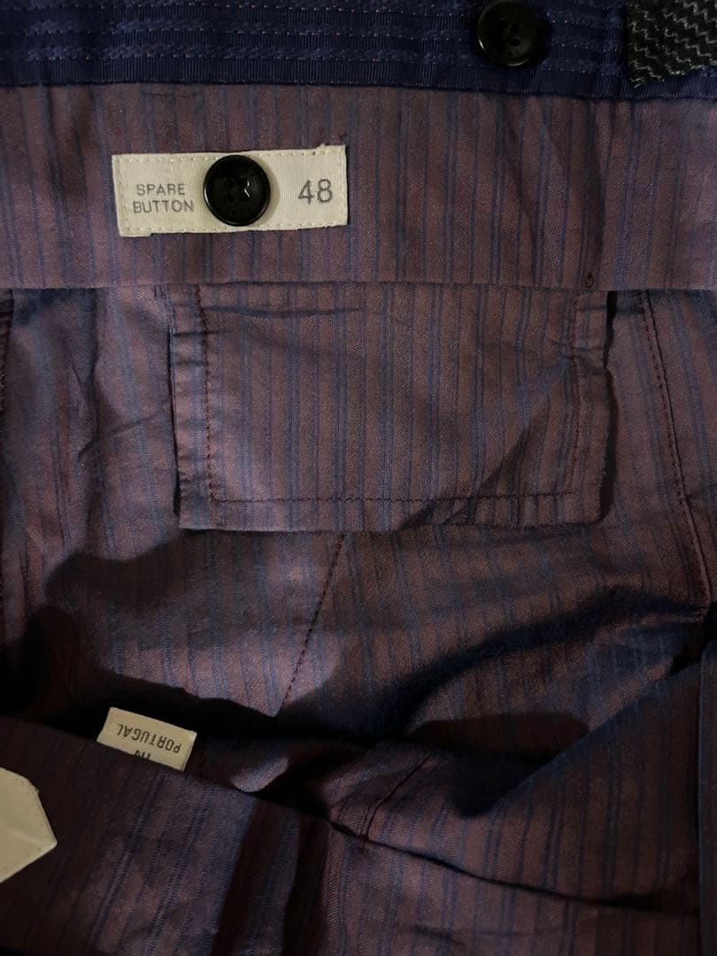 美品 Incotex インコテックス スラックス サイズ48 カシミヤ混