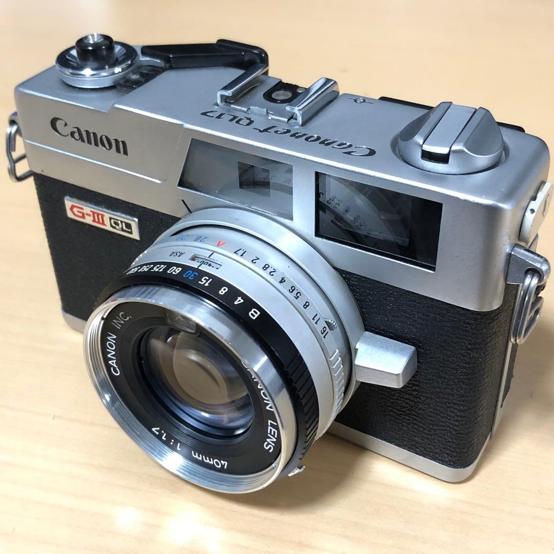 《動作品》Canon Canonet QL17 GIII キャノン カメラ