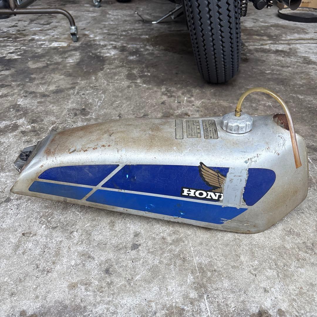 HONDA イーハートーブ ガソリンタンク シルバー/ブルー