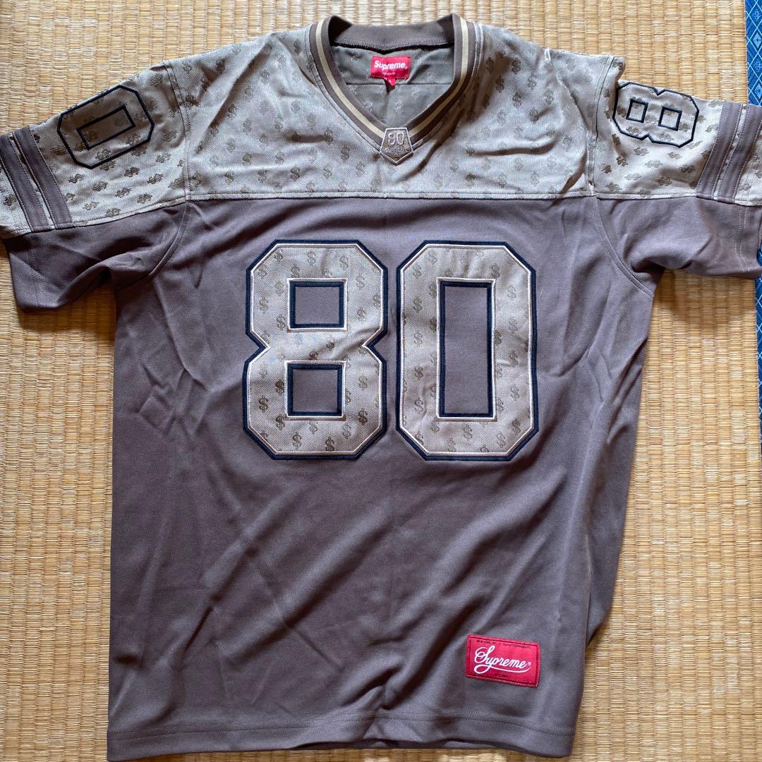 Supreme アメリカンフットボールシャツ M 80番