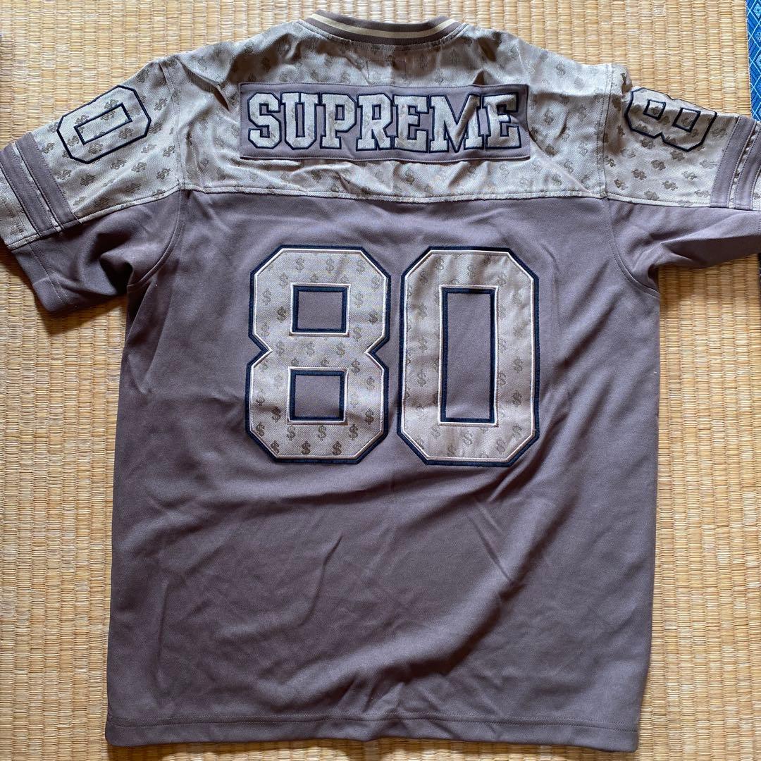 Supreme アメリカンフットボールシャツ M 80番