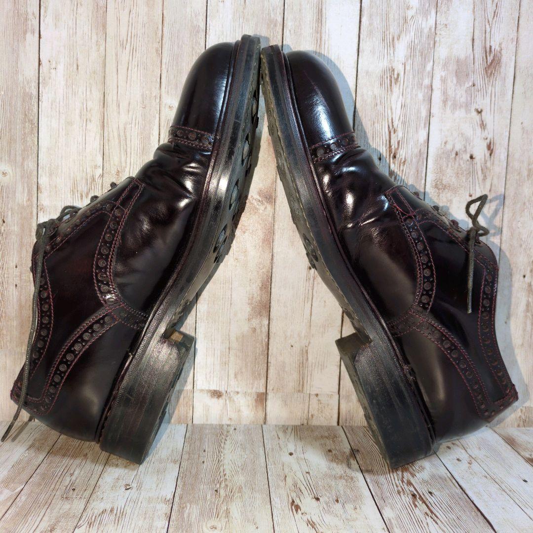 【Jalan Sriwijaya】ストレートチップ☆バーガンディ☆ダイナイト