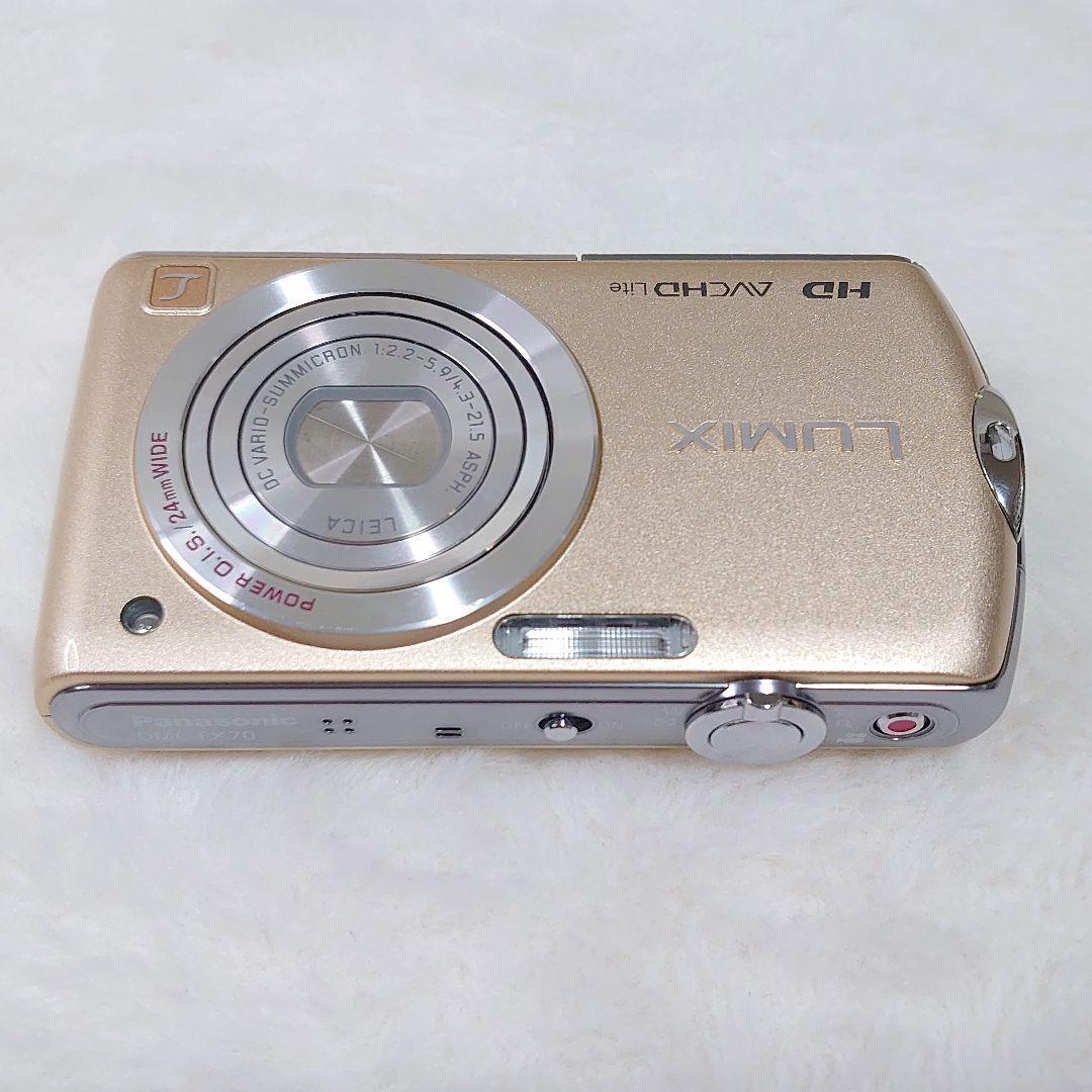 ✨美品✨Panasonic LUMIX DMC-FX70 ゴールド 稼働 箱付き
