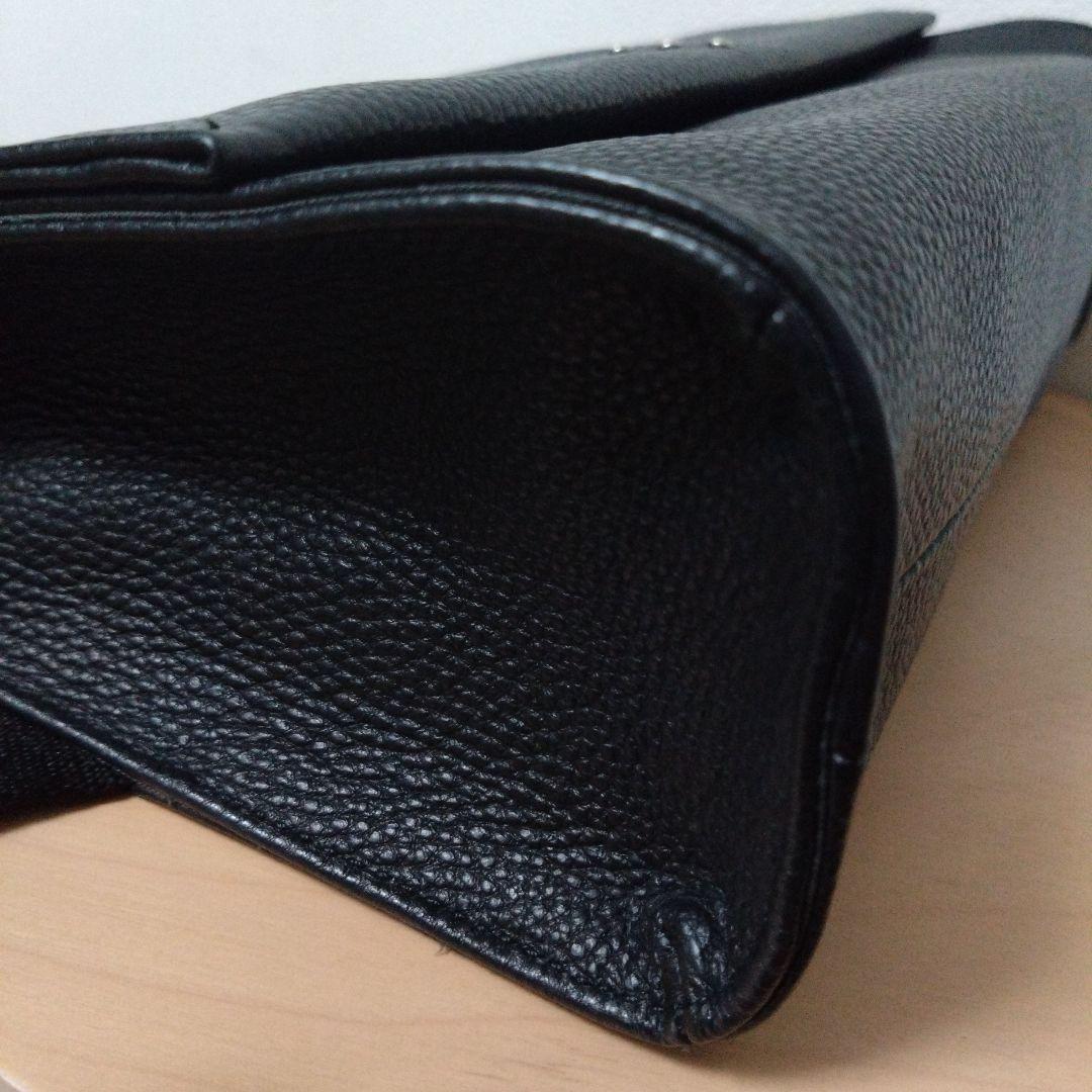 ear PAPILLONNER ワイドテープ ショルダーバッグ　ブラック