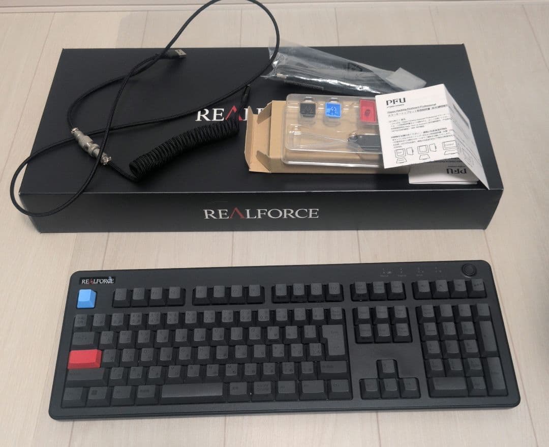 REALFORCE R3 日本語配列 ブラック R3HA11　おまけ付き