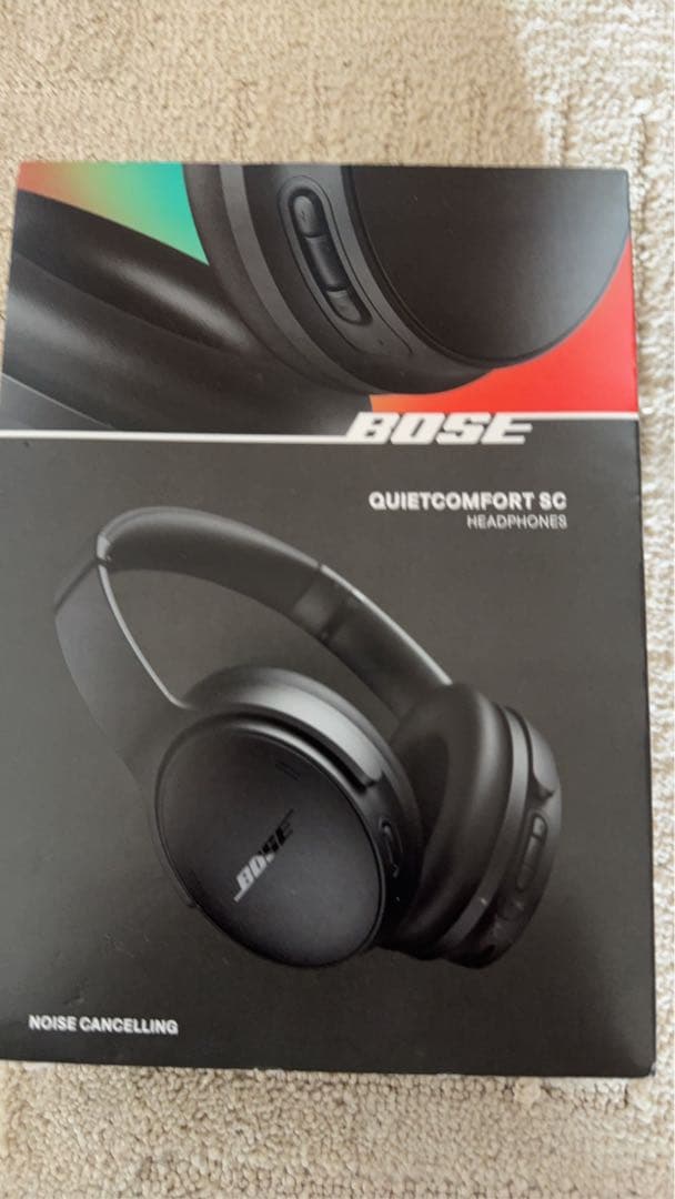 ヘッドホン Bose quiet comfort sc headphones