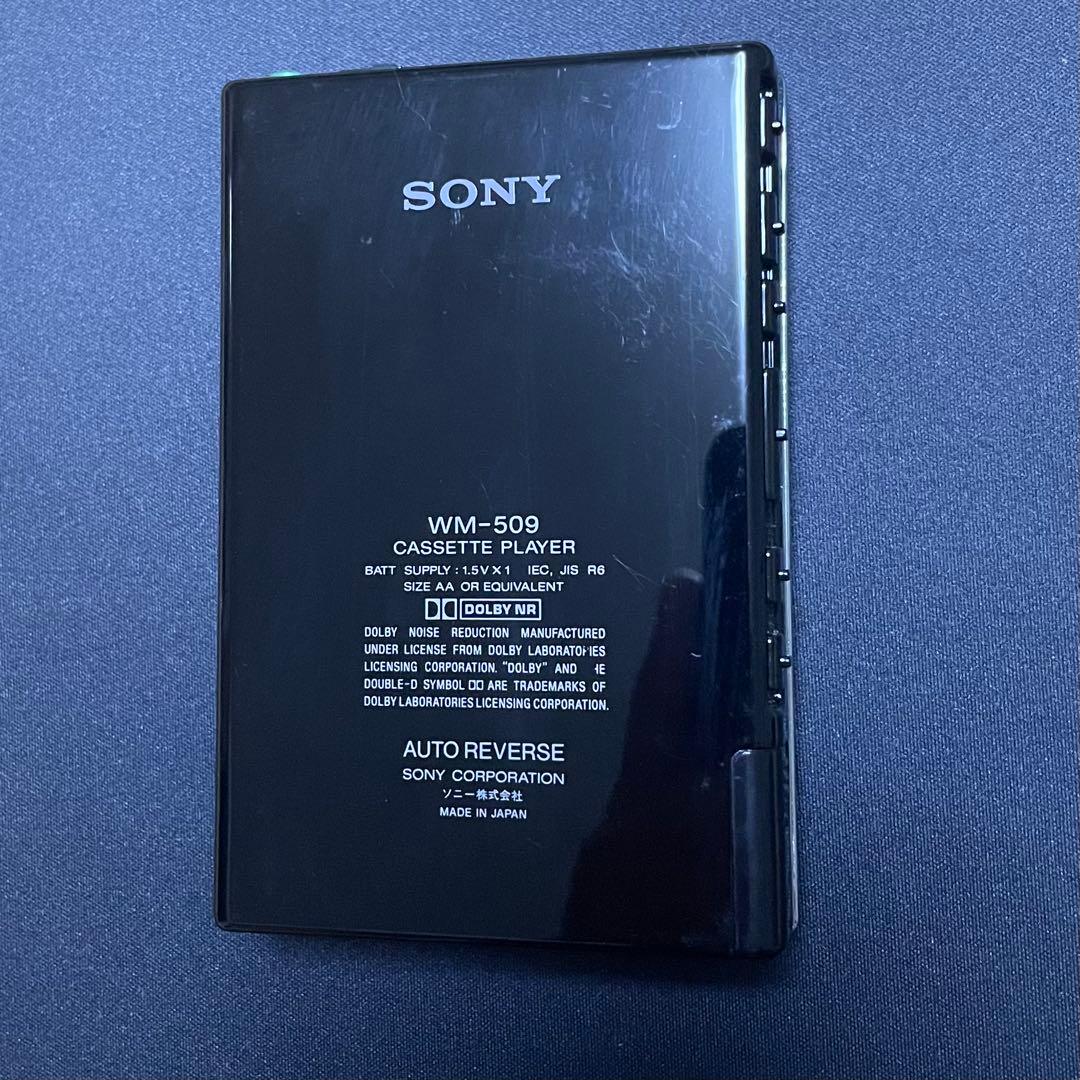 SONY WM-509 カセットプレーヤー