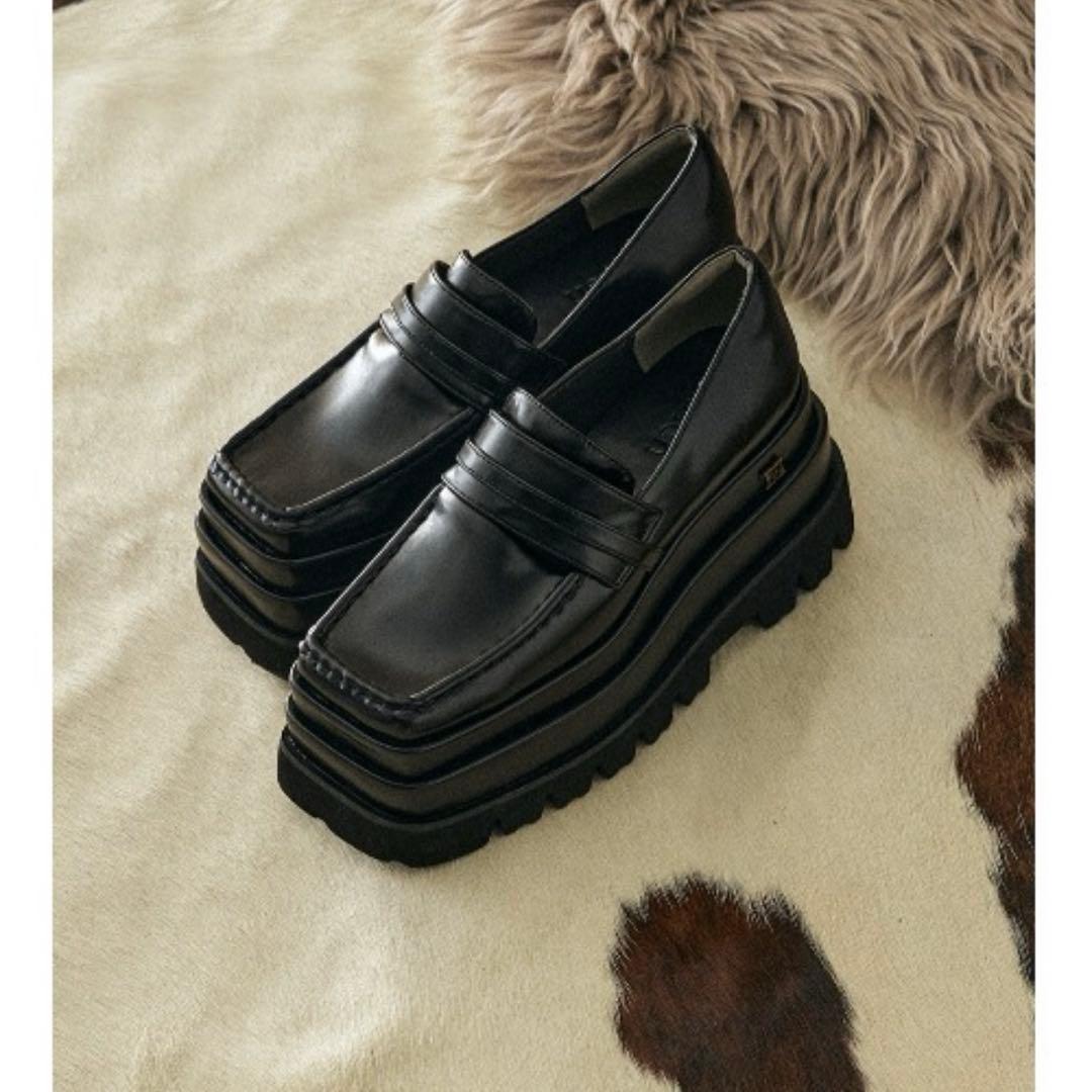 ダーリッチ Darich プラットフォームローファー Lサイズ