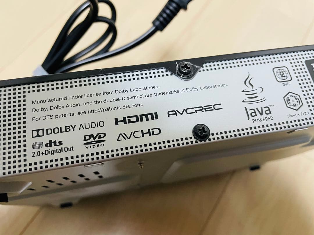 TOSHIBA REGZA DBP-S500 Blu-rayプレーヤー