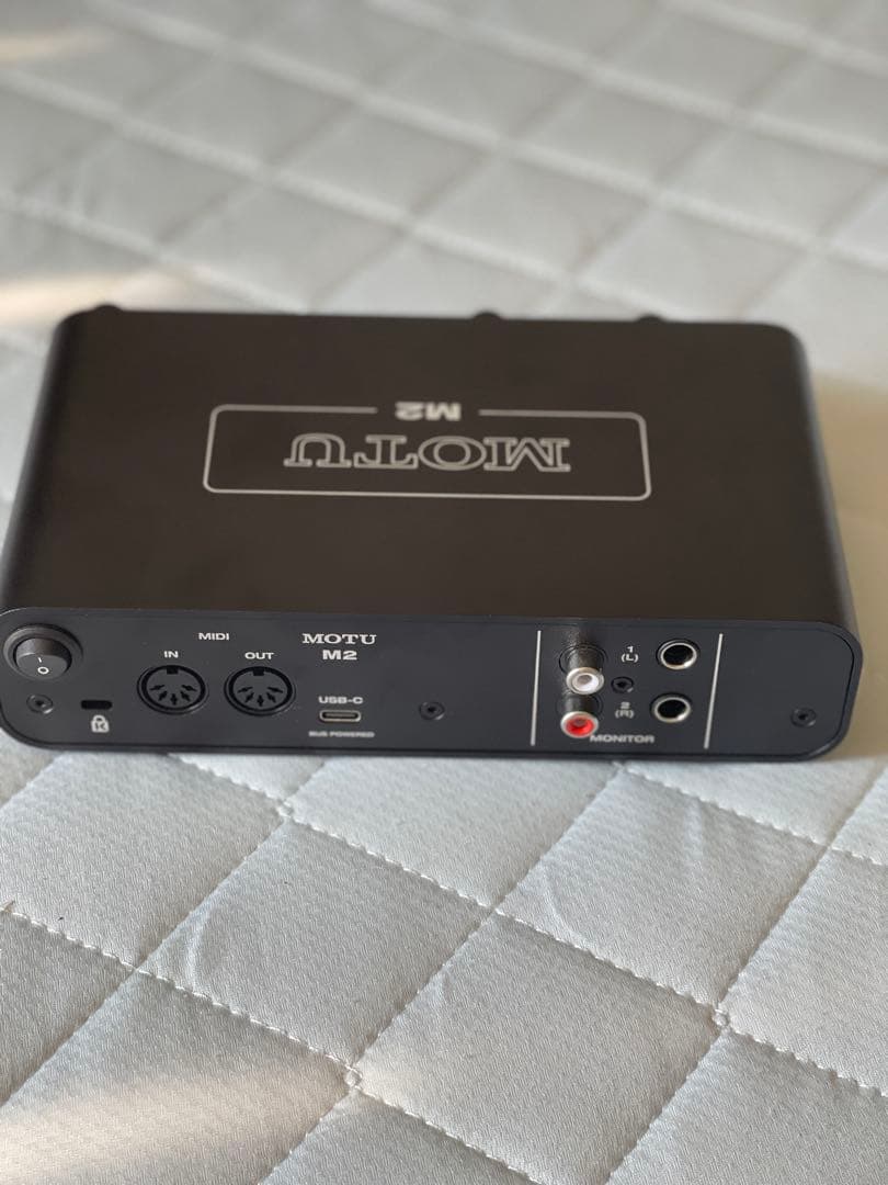 【新品】MOTU M2 USBオーディオインターフェース