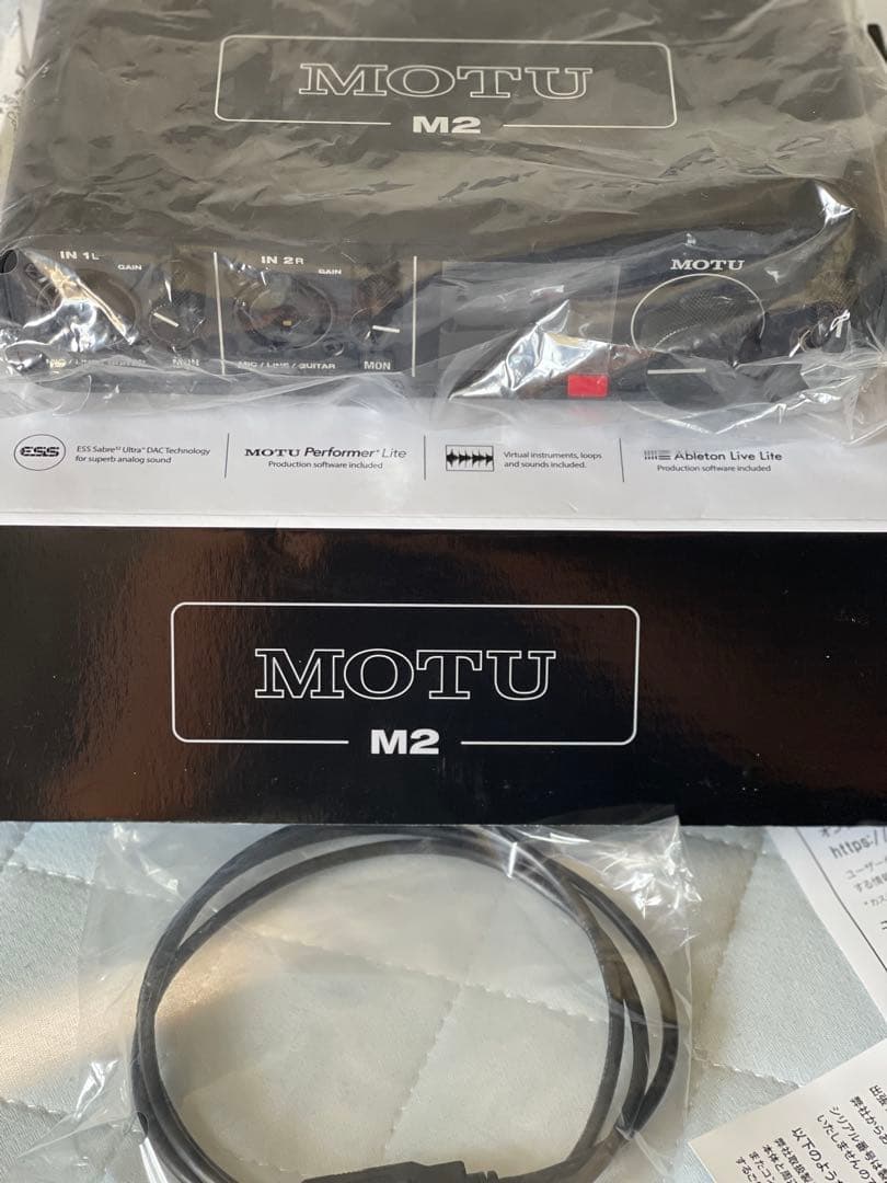 【新品】MOTU M2 USBオーディオインターフェース