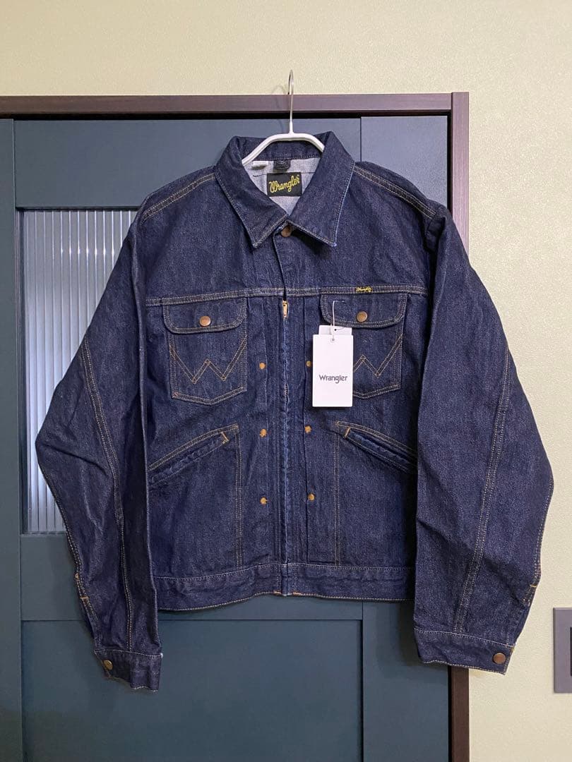 38 Wrangler 24MJZラングラー デニムジャケット Gジャン 未使用