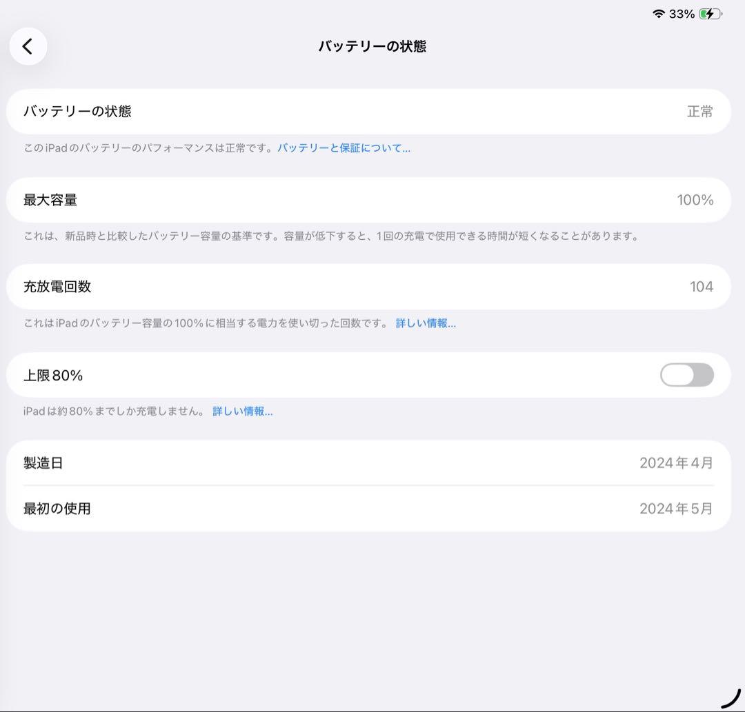 Apple iPad Pro (11インチ) 256GB M4 Wi-Fiモデル