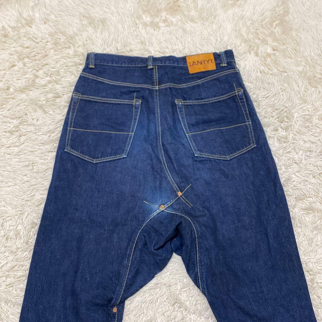 ガンリュウ　サルエルパンツ　デニム　コムデギャルソン　M