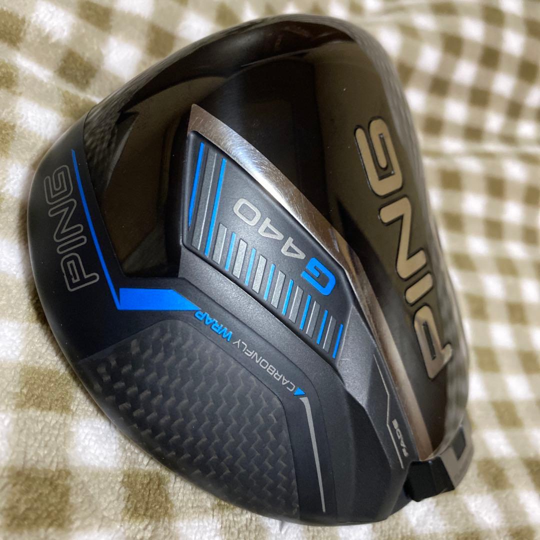 PING G440 MAX 10.5°ドライバー、ヘッドカバー付き。
