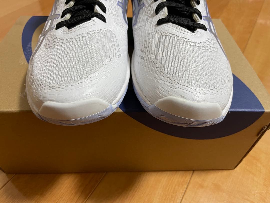 ASICS バレーボールシューズ ホワイト/ブラック/ピンク