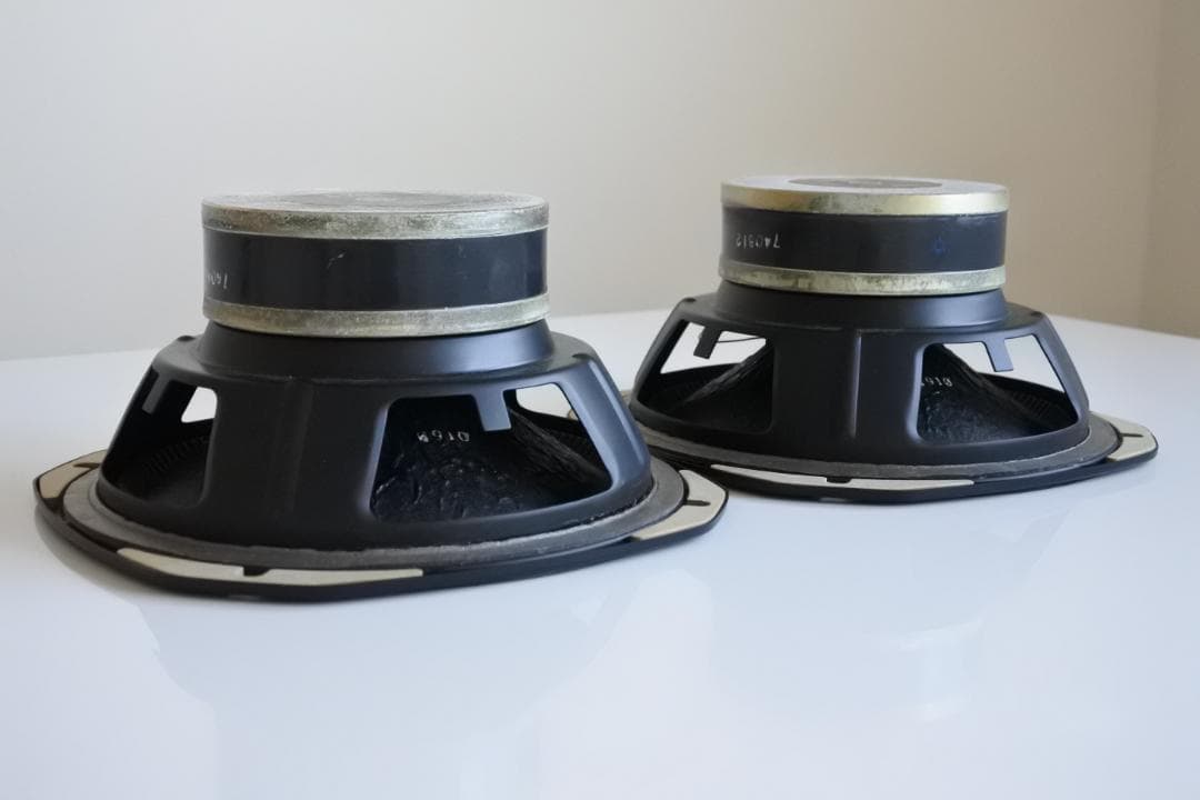 Lo-D L-203 ギャザードエッジ・ウーファー 正常動作品 2個(ペア1組)